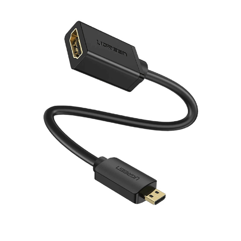 UGREEN Micro HDMI Male To HDMI Female Cable - كابل